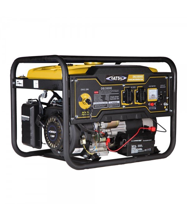 Datsu - DBJ 3800E 3.5 kVA Benzinli Marşlı Monofaze Jeneratör