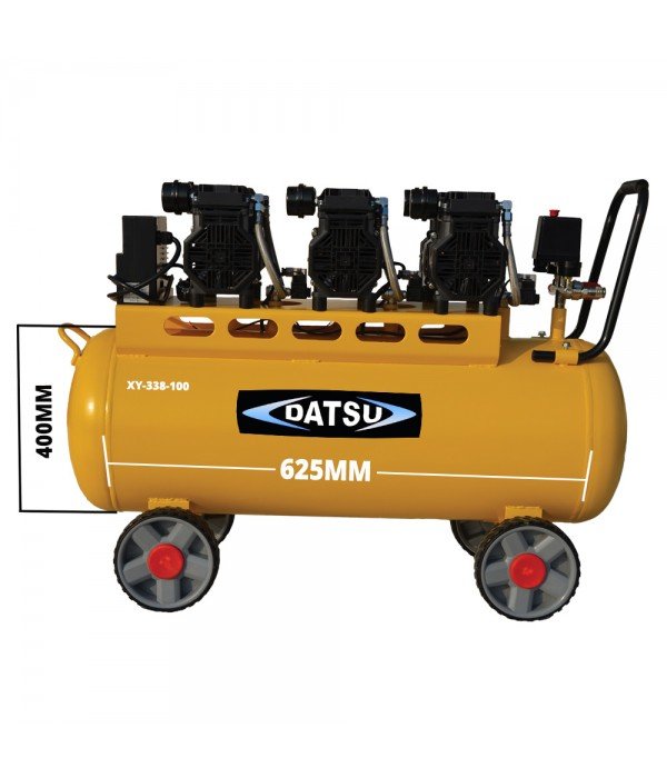 Datsu - XY-338-100 Süper Sessiz Yağsız Yüksek Devirli 100 Litre Hava Kompresörü