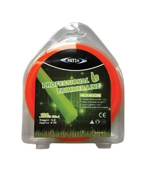 Datsu - 4 mm Kare Kırmızı Tırpan Misinası
