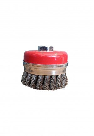 Hawk 80 mm Burgulu Çanak Fırça - HAWK10121 