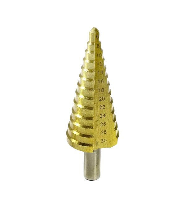 Knisaw 6 - 30 mm Titanyum Kaplama Kademeli Saç Delme - KSW51700 Knisaw 6 - 30 mm Titanyum Kaplama Kademeli Saç Delme - KSW51700