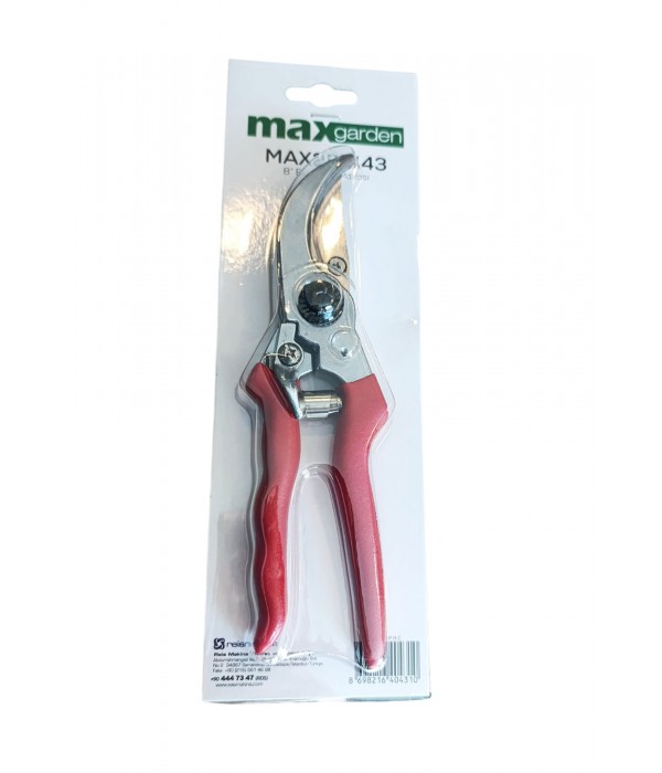Maxgarden - MAX285143 8 inç Karbon Çelik Budama Makası Maxgarden - MAX285143 8 inç Karbon Çelik Budama Makası