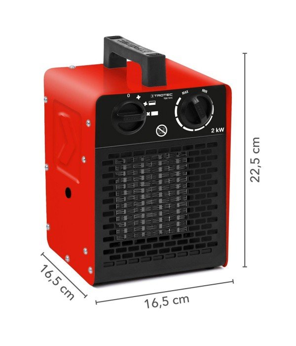 Trotec - TDS 10 C 2 kW Elektrikli Isıtıcı