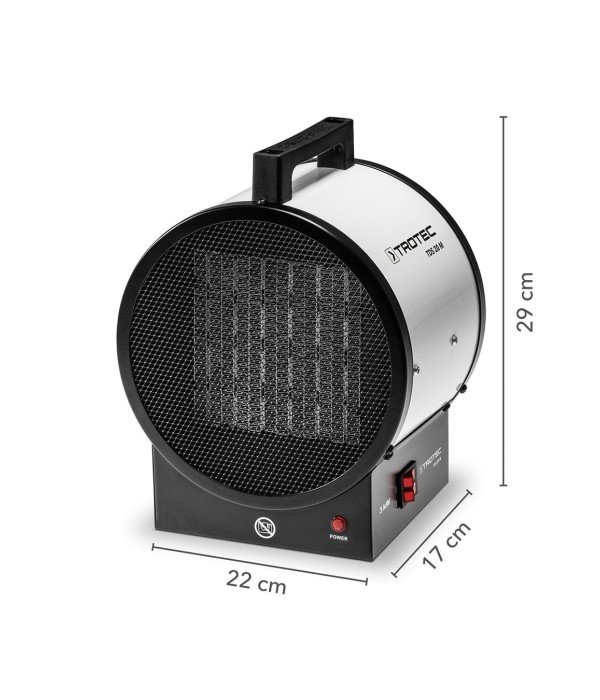Trotec - TDS 20 M 3 kW Elektrikli Isıtıcı Trotec - TDS 20 M 3 kW Elektrikli Isıtıcı