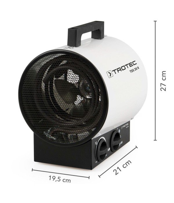 Trotec - TDS 20 R 3 kW Elektrikli Isıtıcı