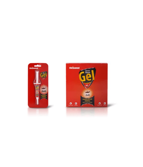 Chrysamed - Fibron Jel 5 gr – Etkili Hamam Böceği ve Karınca İlacı Chrysamed - Fibron Jel 5 gr – Etkili Hamam Böceği ve Karınca İlacı