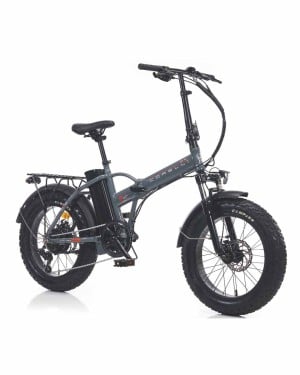 Corelli Voniq Eco 20 Jant 7 Vites Gri Elektrikli Katlanır Bisiklet