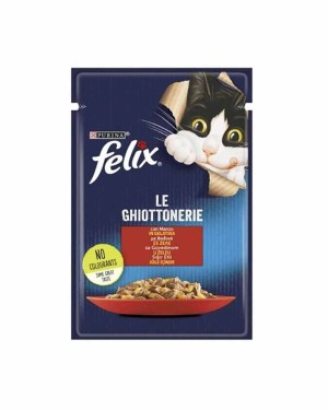 Felix 85gr Sığır Etli Yaş Kedi Maması Felix 85gr Sığır Etli Yaş Kedi Maması