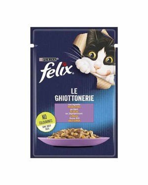 Felix 85gr Kuzu Etli Yaş Kedi Maması