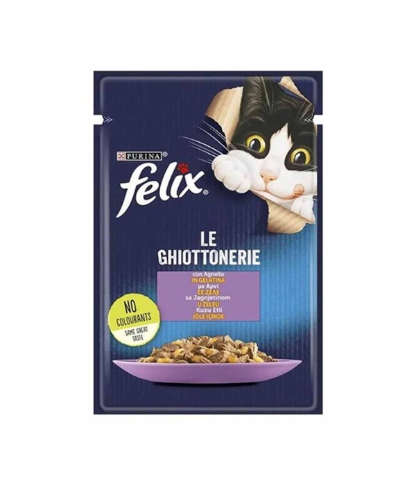 Felix 85gr Kuzu Etli Yaş Kedi Maması Felix 85gr Kuzu Etli Yaş Kedi Maması
