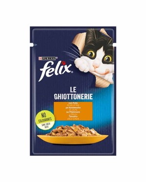 Felix 85gr Tavuk Etli Yaş Kedi Maması