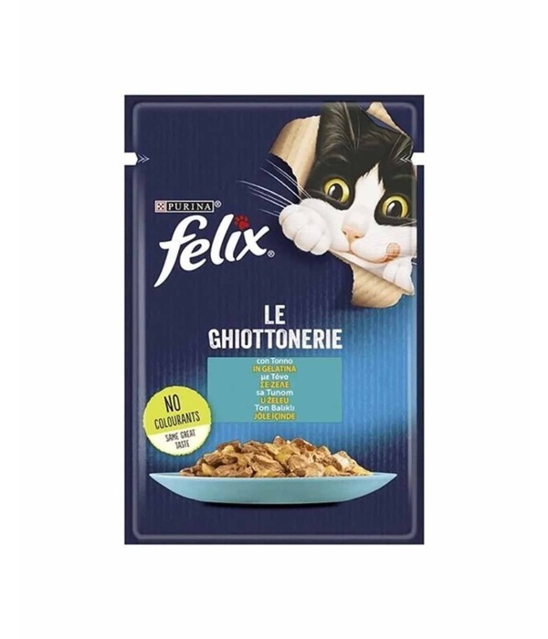 Felix 85gr Ton Balıklı Yaş Kedi Maması Felix 85gr Ton Balıklı Yaş Kedi Maması