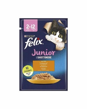 Felix 85gr Tavuk Etli Yaş Yavru Kedi Maması