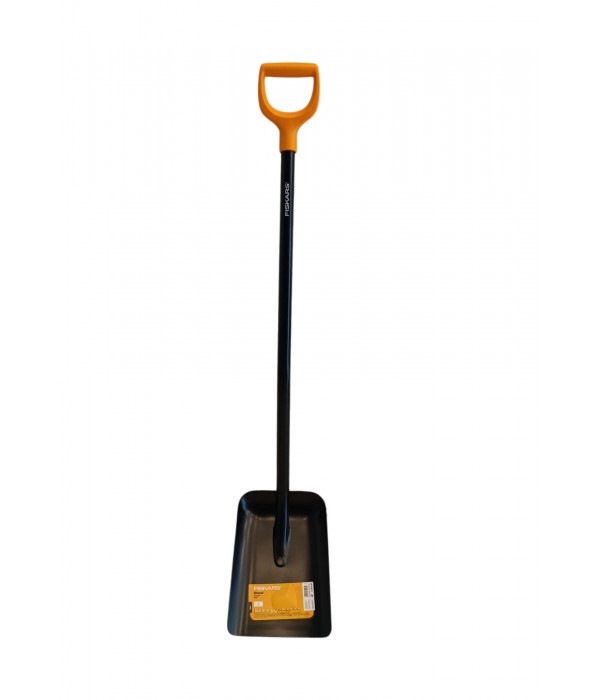 Fiskars - D Saplı Metal Kürek – Dayanıklı Çelik Başlık ve Ergonomik Tutma Sapı Fiskars - D Saplı Metal Kürek – Dayanıklı Çelik Başlık ve Ergonomik Tutma Sapı