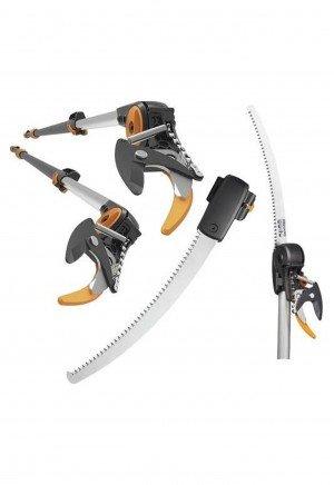 Fiskars - 1023634 UPX86 Teleskopik Yüksek Dal Budama Makası Powergear + Testere