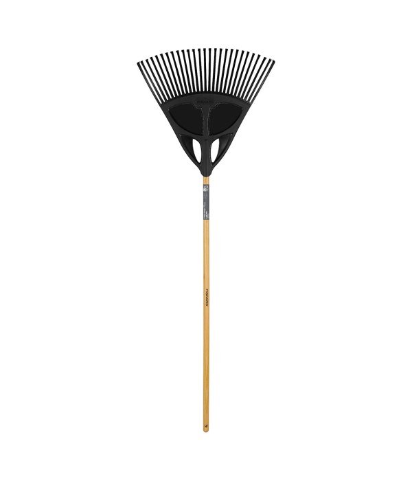 Fiskars - Solid XL Ahşap Saplı Yaprak Tırmığı 135591