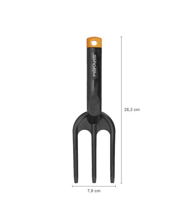 Fiskars - 1000696 Solid Küçük Toprak Çatalı