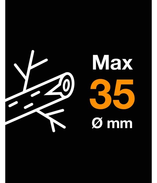 Fiskars - L31 PowerGear Kalın Dal Budama Makası 1000581