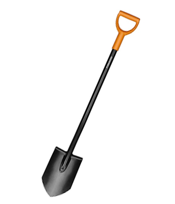 Fiskars - Solid Çok Amaçlı Sivri Bahçe Küreği 