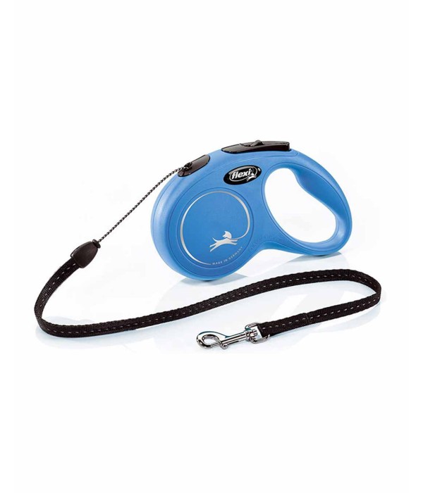 Flexi New Classic 5m İpli Köpek Tasması - Mavi S