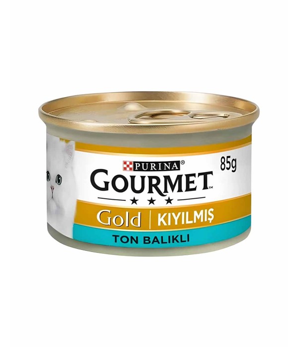 Gourmet Gold 85gr Kıyılmış Ton Balıklı Kedi Konservesi