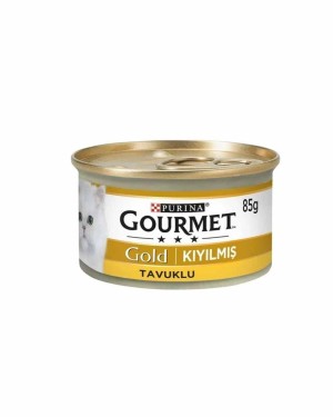 Gourmet Gold 85gr Kıyılmış Tavuk Etli Kedi konservesi