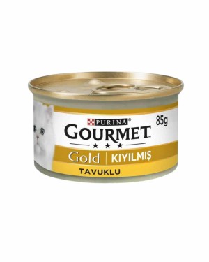 Gourmet Gold 85gr Kıyılmış Tavuklu Kedi Konservesi