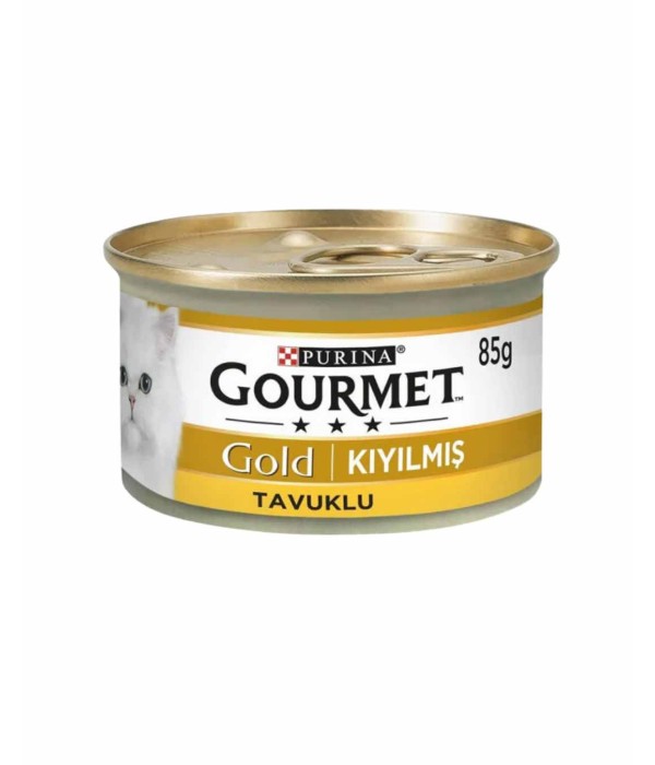 Gourmet Gold 85gr Kıyılmış Tavuklu Kedi Konservesi
