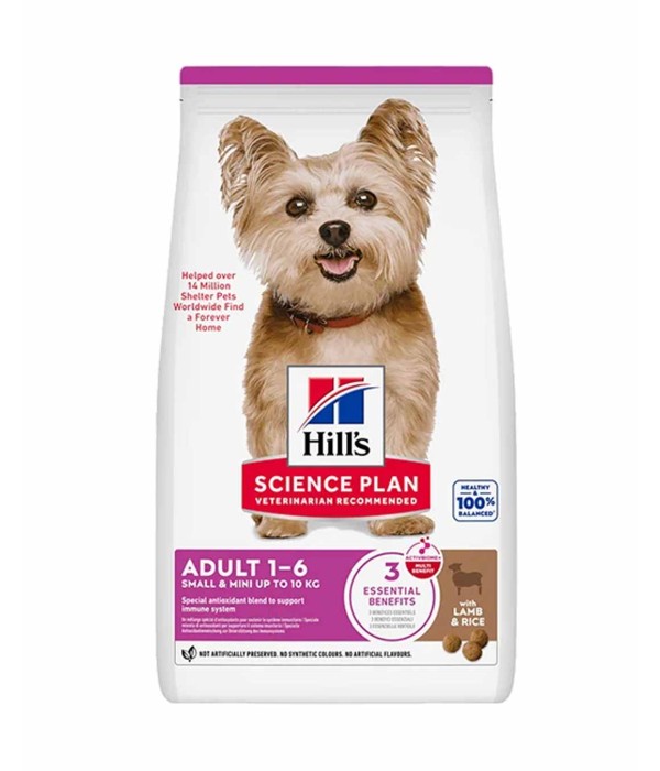 Hill's SP 5+1kg Kuzulu ve Pirinçli Küçük ve Mini Irk Yetişin Köpek Maması