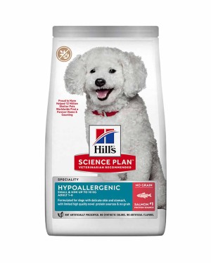 Hill's SP 1.5kg Hipoalerjenik Tahılsız Somonlu Küçük ve Mini Irk Yetişkin Köpek Maması