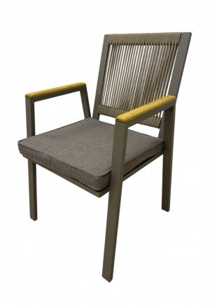 ALÜMİNYUM LUCCA SANDALYE *MİNDERLİ 