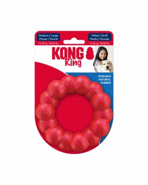 Kong Ring Köpekler için Yüzük Şeklinde Çok Amaçlı Isırma Oyuncağı - M/L Kong Ring Köpekler için Yüzük Şeklinde Çok Amaçlı Isırma Oyuncağı - M/L