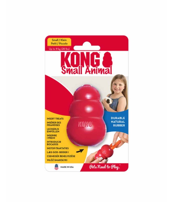 Kong Classic Küçük Hayvanlar için Isırma Oyuncağı - S