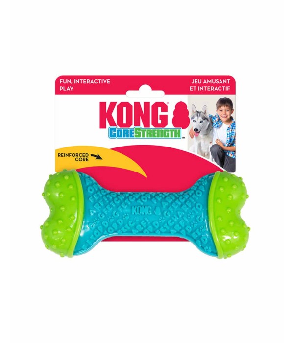 Kong CoreStrength Kemik Şeklinde Köpek Oyuncağı - M/L