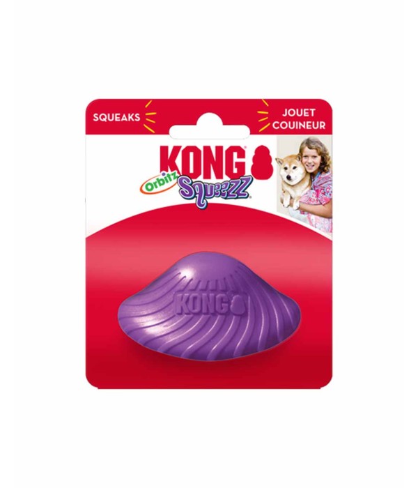 Kong Squeezz Orbitz Dönen Daire Şeklinde Köpek Oyuncağı - S/M