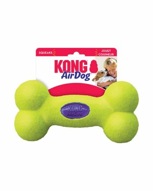 Kong AirDog Kemik Şeklinde Sesli Köpek Oyuncağı - L 