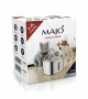 Majo MJ-699 Paslanmaz Çelik Arıtmalı Kedi Su Pınarı Ultra Sessiz 2.2lt