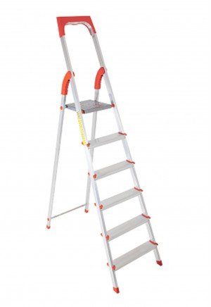 (5+1) 6LI ALÜMİNYUM MERDİVEN (1504) (5+1) 6LI ALÜMİNYUM MERDİVEN (1504)