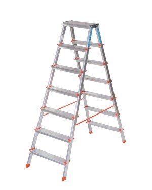 7+7 ÇİFT TARAFLI ALÜMİNYUM MERDİVEN (1807)