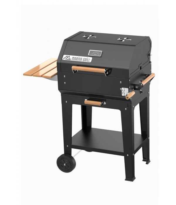 Mizan - Marina Grill BBQ MG 7540 Barbekü Kömürlü Mangal + Kılıf Mizan - Marina Grill BBQ MG 7540 Barbekü Kömürlü Mangal + Kılıf