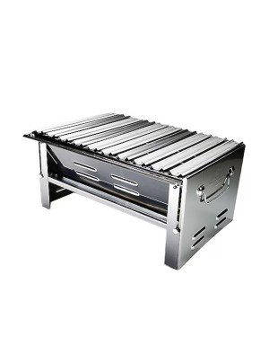 Mizan - Krom Katlanır Mangal 27x40 cm Mizan - Krom Katlanır Mangal 27x40 cm