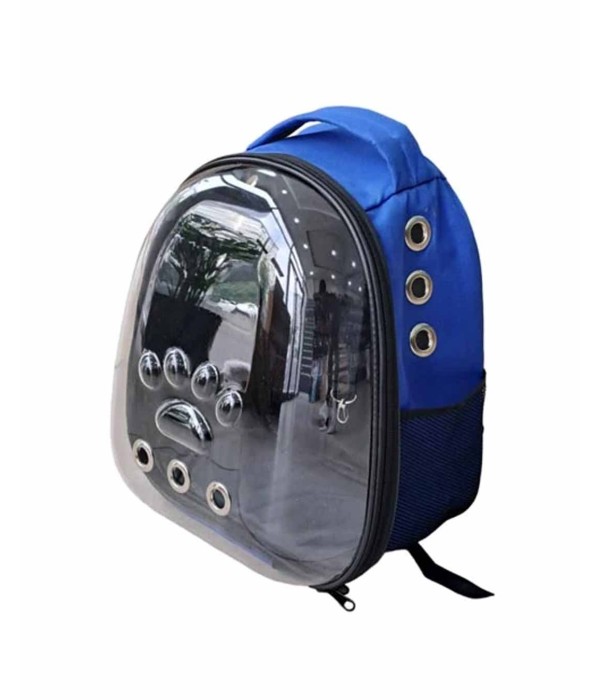 Petpretty VP-0486 Eco Astronot Mavi Kedi Taşıma Çantası