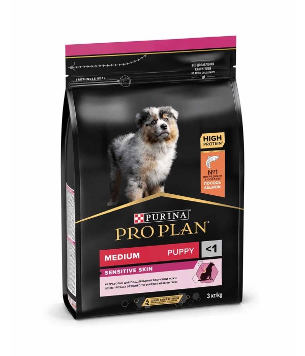 Pro Plan Puppy Medium 3kg Somonlu Orta Irk Yavru Köpek Maması