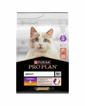 Pro Plan Hairball & Healthy Skin 1.5kg Somonlu Tüy Sağlığı Destekleyici Yetişkin Kedi Maması