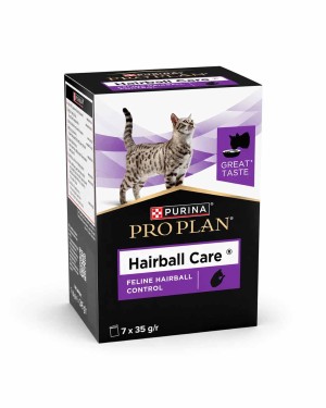 Pro Plan Hairball Care 7x35gr Tüy Yumağı Kontrolü Yaş Kedi Maması