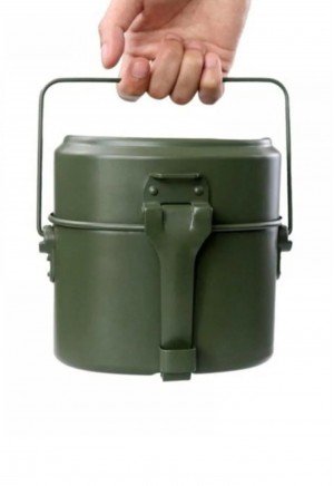 Rox - 0145 Alüminyum Yemek Pişirme Sefer Tası Seti