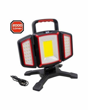 Rox 0225 Şarjlı Açılı Ayarlı Çalışma Feneri 2000 Lümen