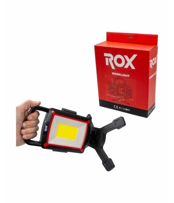 Rox 0225 Şarjlı Açılı Ayarlı Çalışma Feneri 2000 Lümen