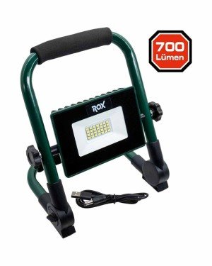 Rox 0227 Şarjlı Genel Amaçlı Çalışma Feneri 700 Lümen
