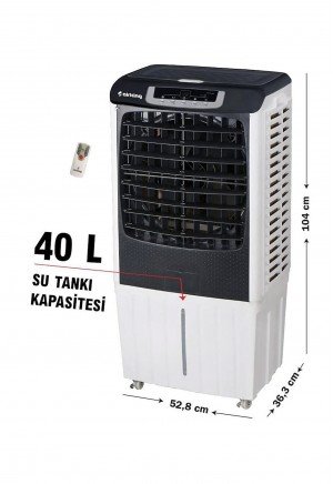 Rubenis - 1240-B Hava Soğutucu Portatif Dijital Mobil Aır Cooler Rubenis - 1240-B Hava Soğutucu Portatif Dijital Mobil Aır Cooler